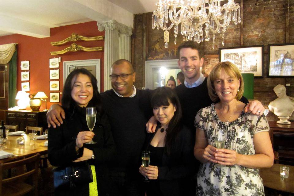 Hideko Kawa, Graham Hornigold, Cherish Finden, Daniel Pearse and Julie Sharp