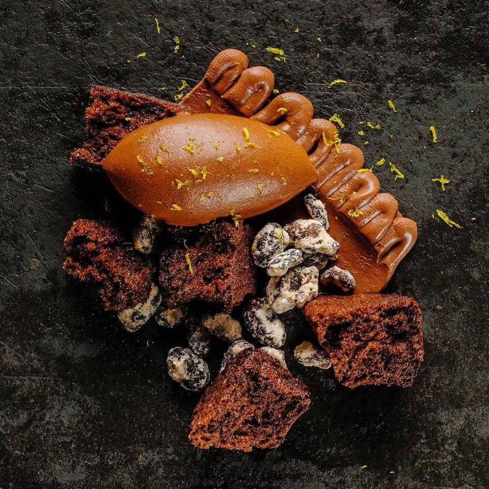 Chocolate dessert from Gustu. Photo: courtesy of Gusto