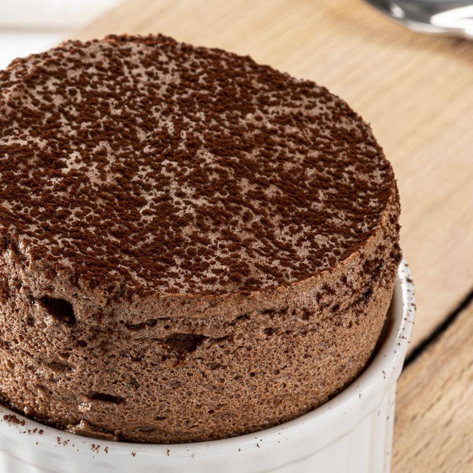 Dark Chocolate Soufflé