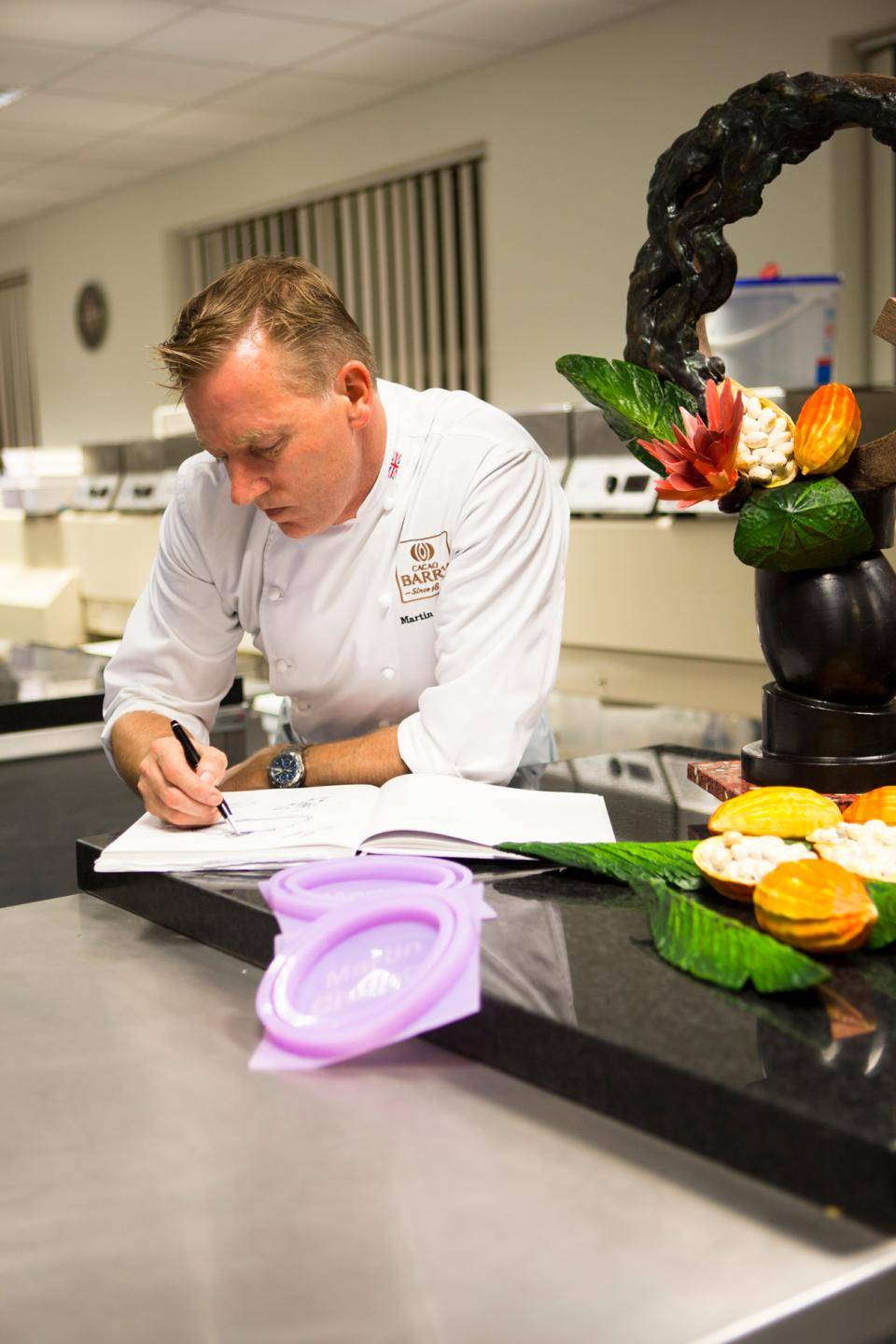 Martin Chiffers at work. Photo: courtesy of Martin Chiffers