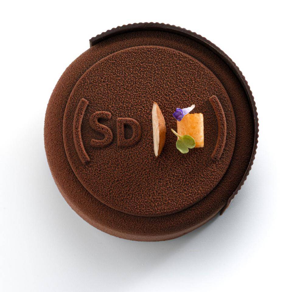 saint domingue chocolate entremets