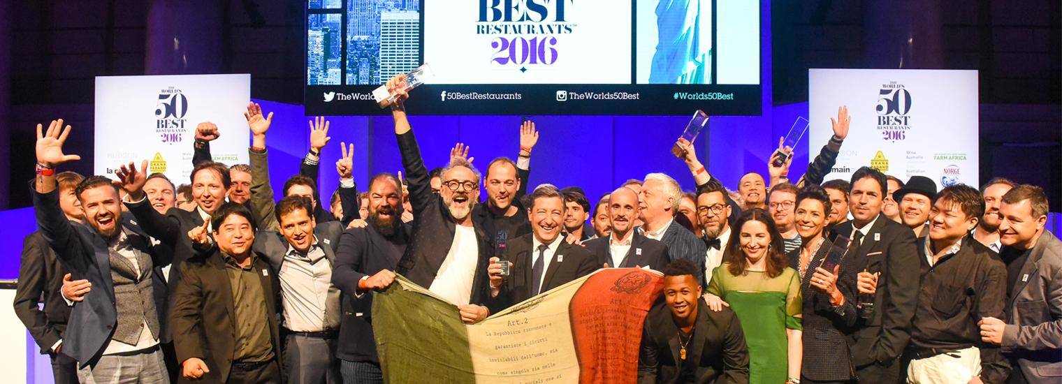 The World’s 50 Best Restaurants Awards ceremony