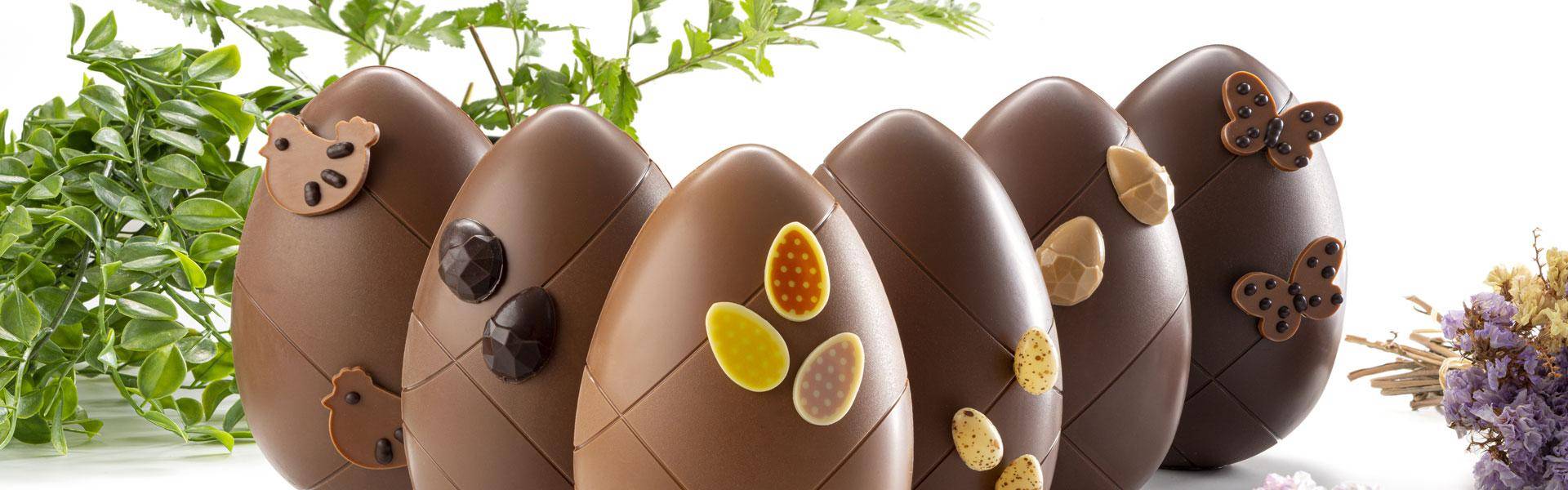 milk chocolate easter eggs